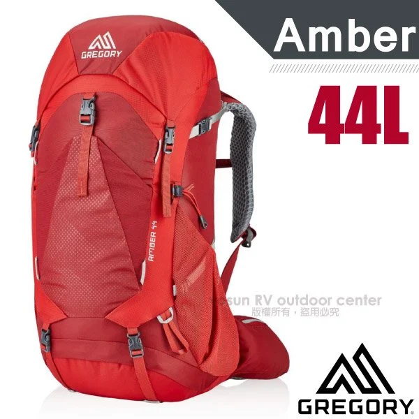 【美國 GREGORY】AMBER 44 女款專業健行登山背包(44L_附全罩式防雨罩)/126868 火鶴紅✿30E010